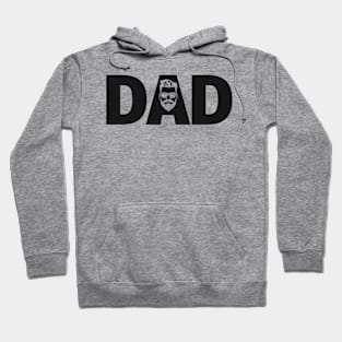 Dad Font Icon Logo Hoodie